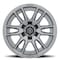 Icon Vehicle Dynamics ICON ALLOYS VECTOR 6 TITANIUM - 17 X 8.5 / 6 X 5.5 / 0MM / 4.75" BS 2417858347TT - alternate 2